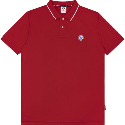 AAPE METALLIC LOGO PATCH POLO SHIRT