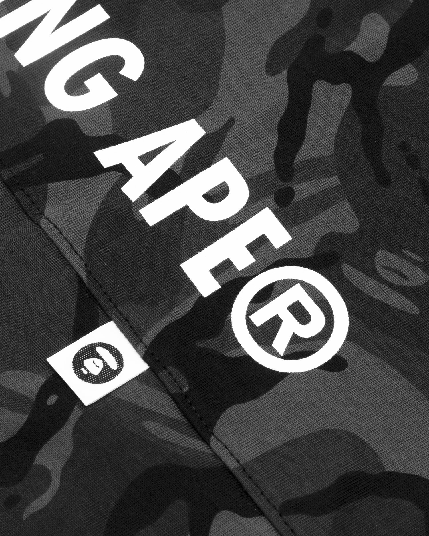 AAPE APE FACE CONTRAST CAMO POLO