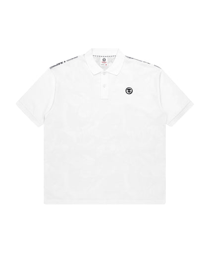 AAPE APE FACE LOGO POLO SHIRT