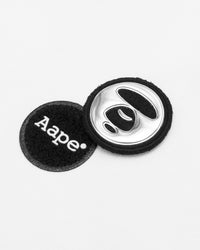 AAPE APE FACE LOGO POLO SHIRT