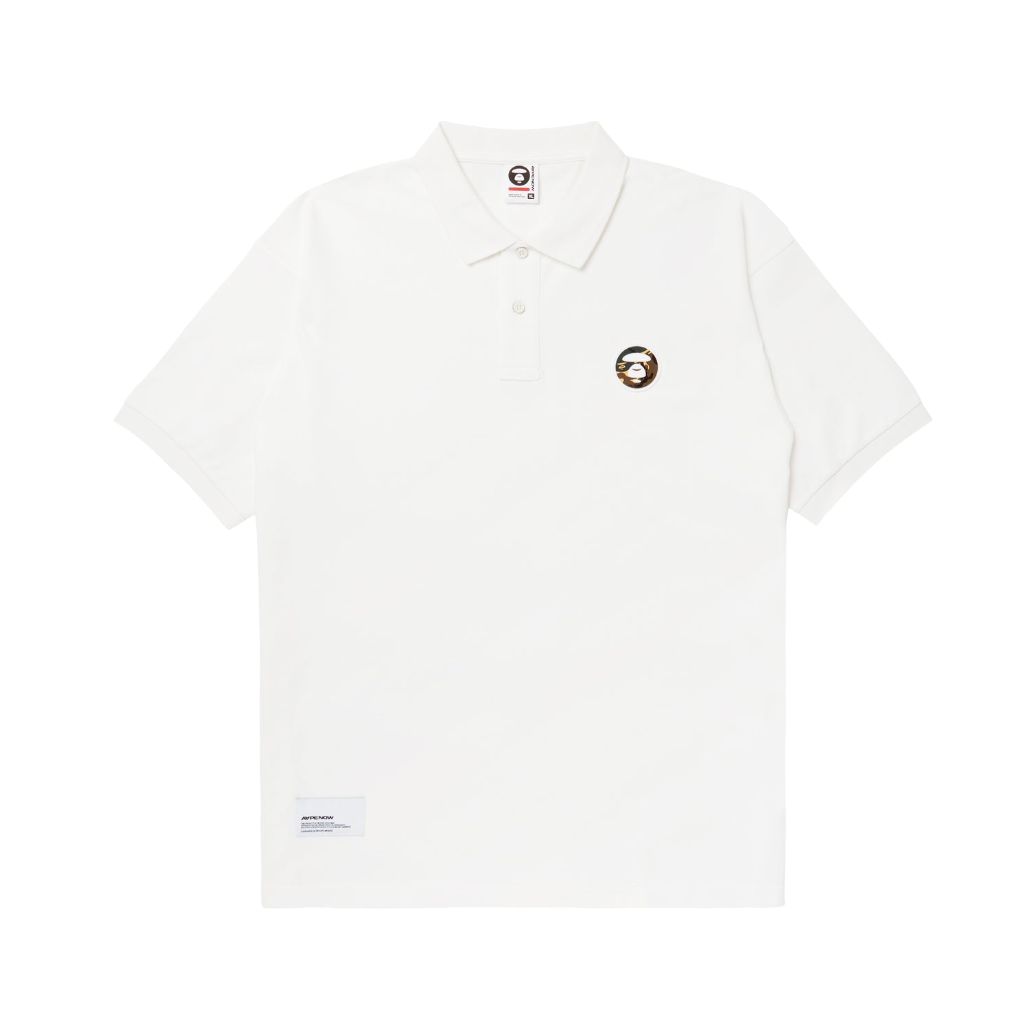 MOONFACE CAMO PATCH POLO