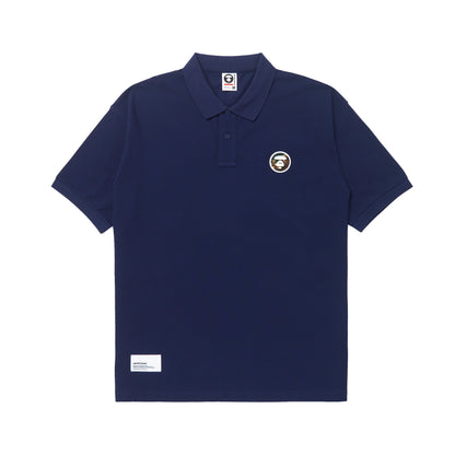 MOONFACE CAMO PATCH POLO