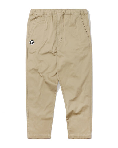 AAPE LOGO PATCH TAPERED PANTS