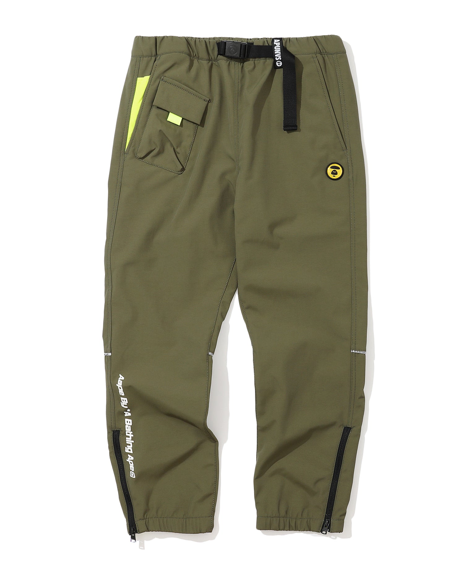 AAPE NYLON LOOSE FANCY PANTS