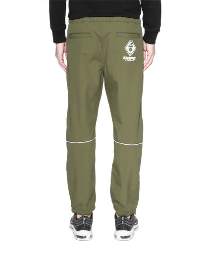 AAPE NYLON LOOSE FANCY PANTS