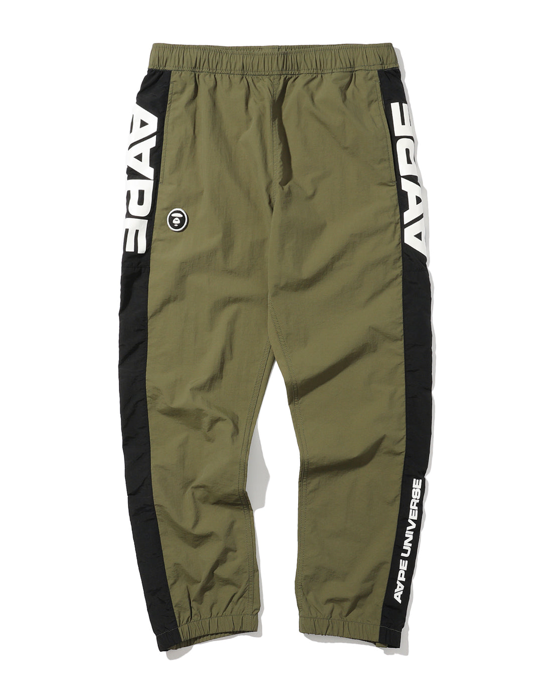 AAPE NYLON LOOSE FANCY PANTS