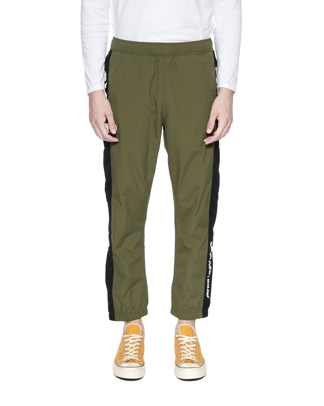 AAPE NYLON LOOSE FANCY PANTS