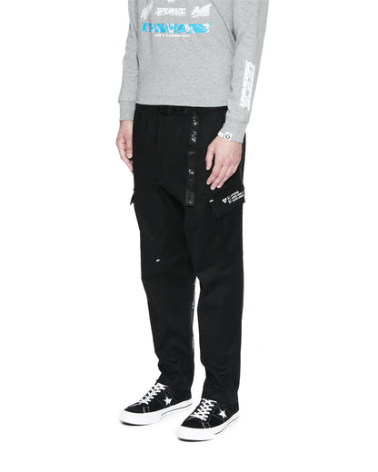 AAPE+ CTN/SPA TWILL PANT