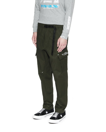 AAPE+ CTN/SPA TWILL PANT