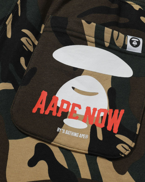 AAPE CAMO LOGO SWEAT PANTS