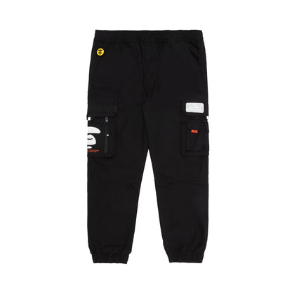 AAPE LOGO CARGO JOGGERS