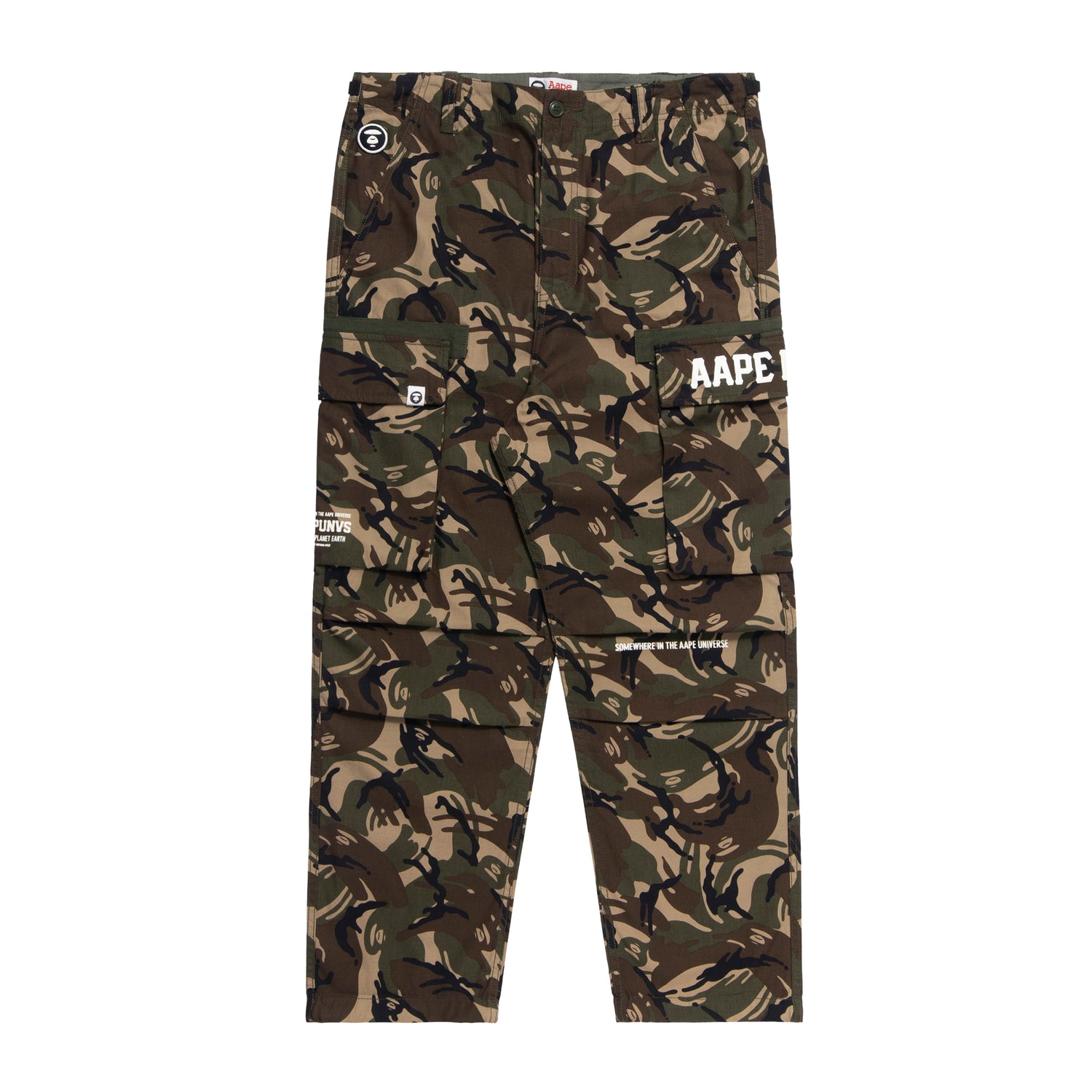 AAPE CAMO CARGO PANTS