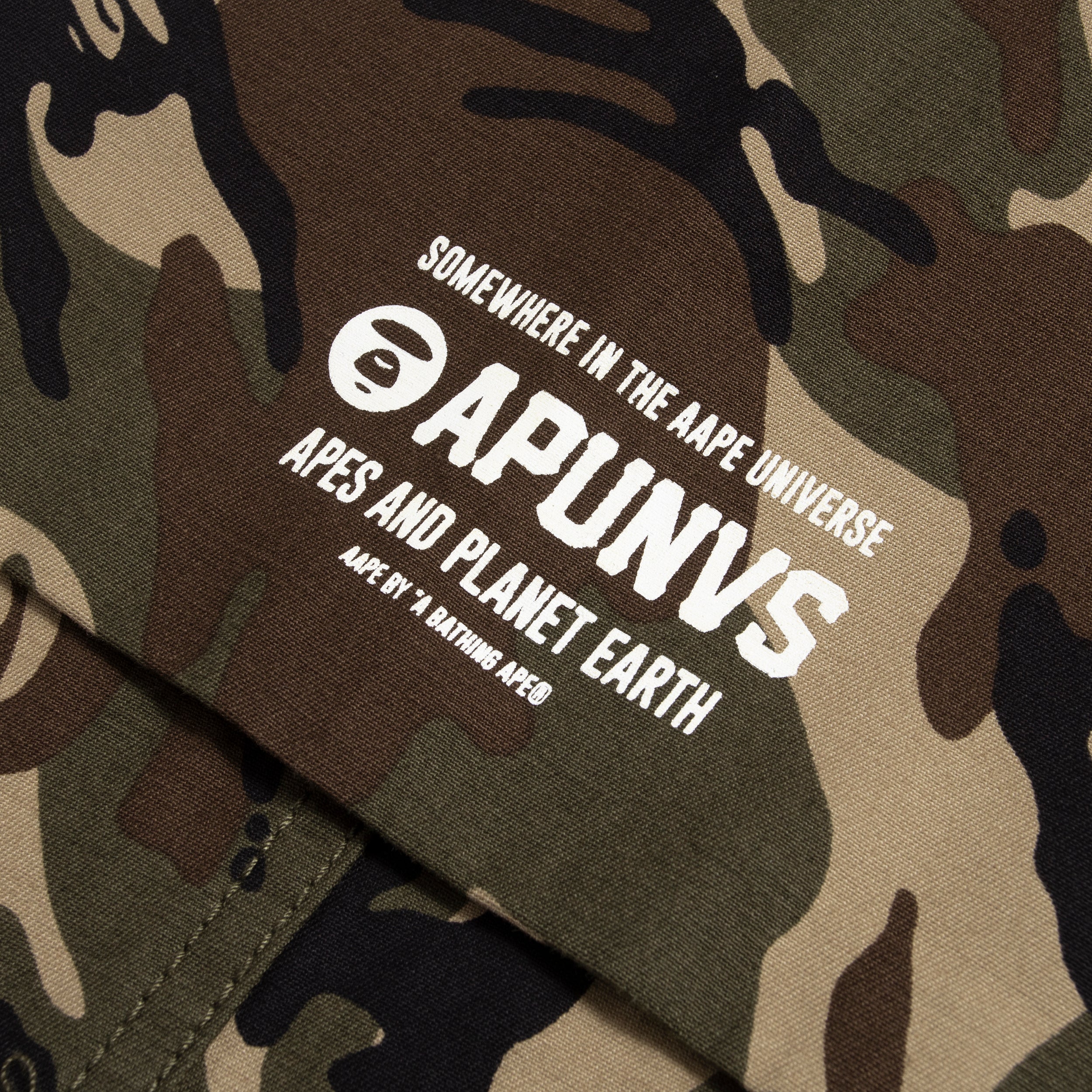 AAPE CAMO CARGO PANTS