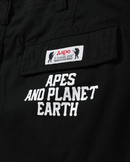 AAPE LOGO CARGO PANTS