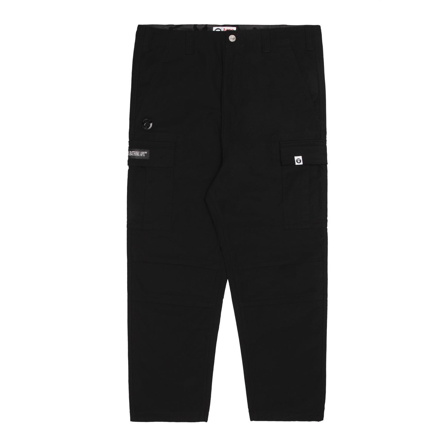 AAPE LOGO PATCH CARGO PANTS