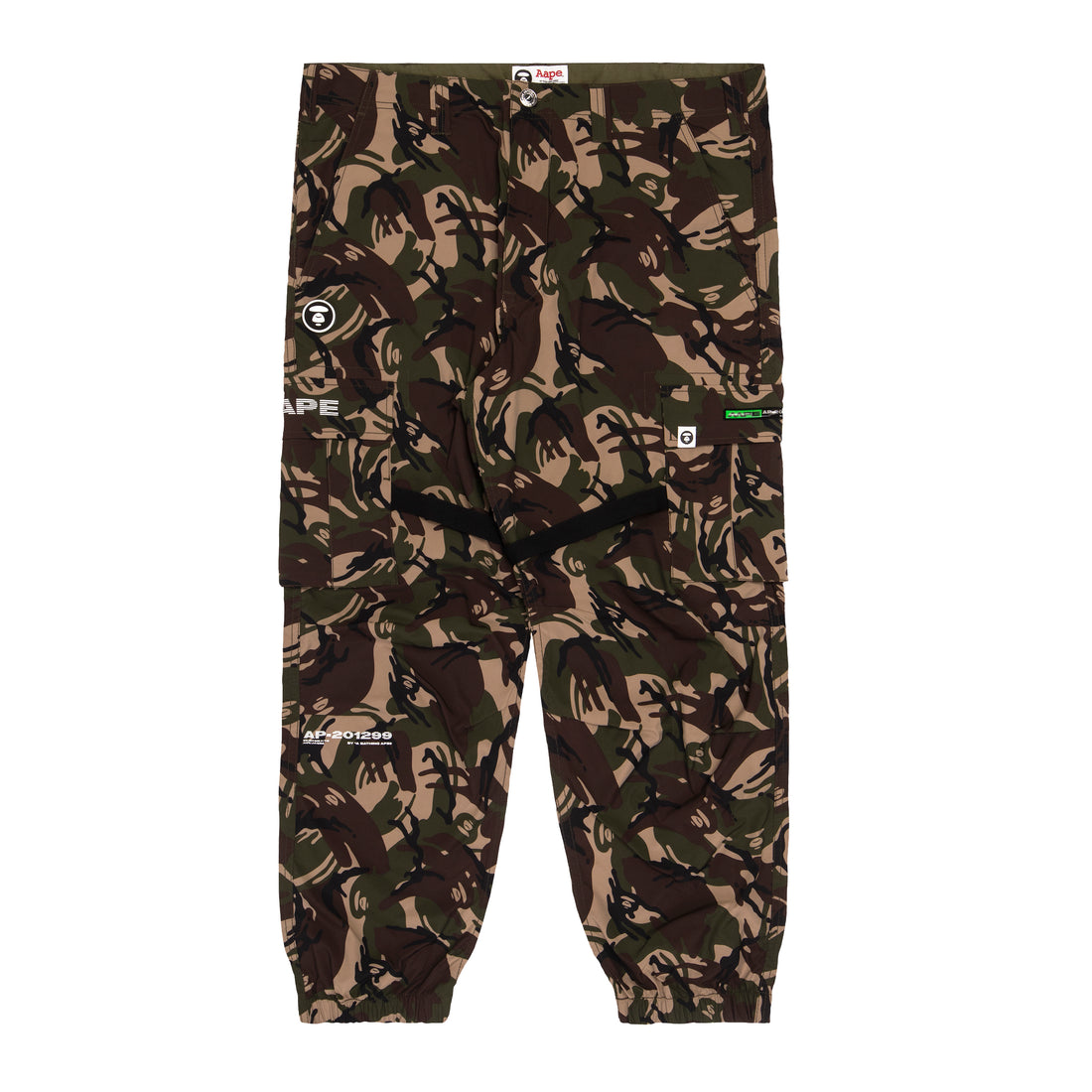 AAPE CAMO PRINT CARGO PANTS