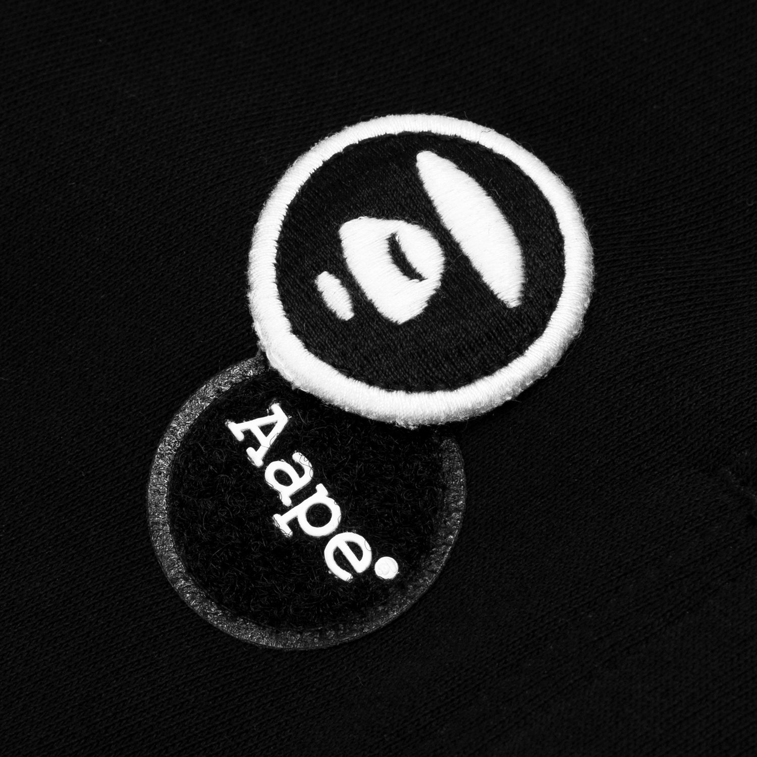 AAPE LOGO PANELLED SWEATPANTS