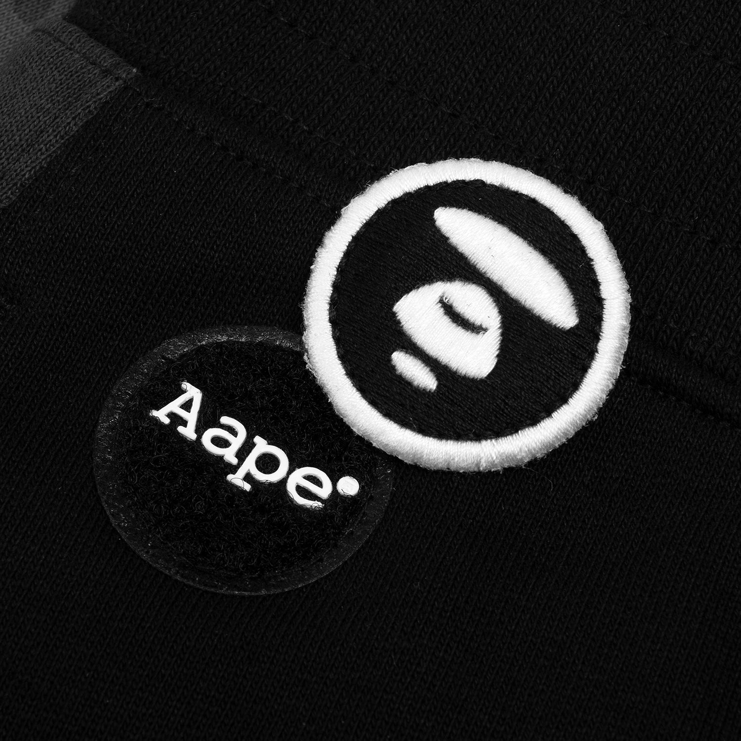 AAPE APE FACE CAMO PANELLED SWEATPANTS