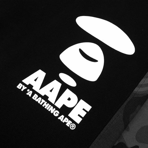 AAPE APE FACE CAMO PANELLED SWEATPANTS