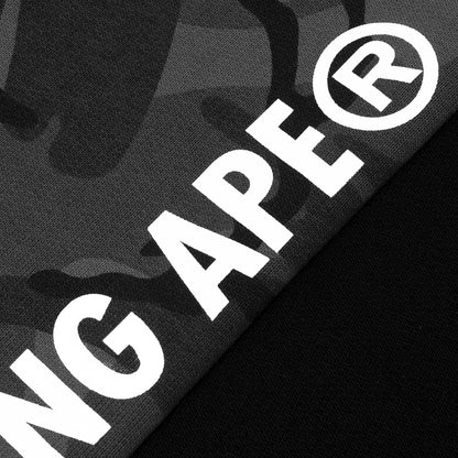 AAPE APE FACE CAMO PANELLED SWEATPANTS