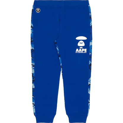 AAPE APE FACE CAMO PANELLED SWEATPANTS