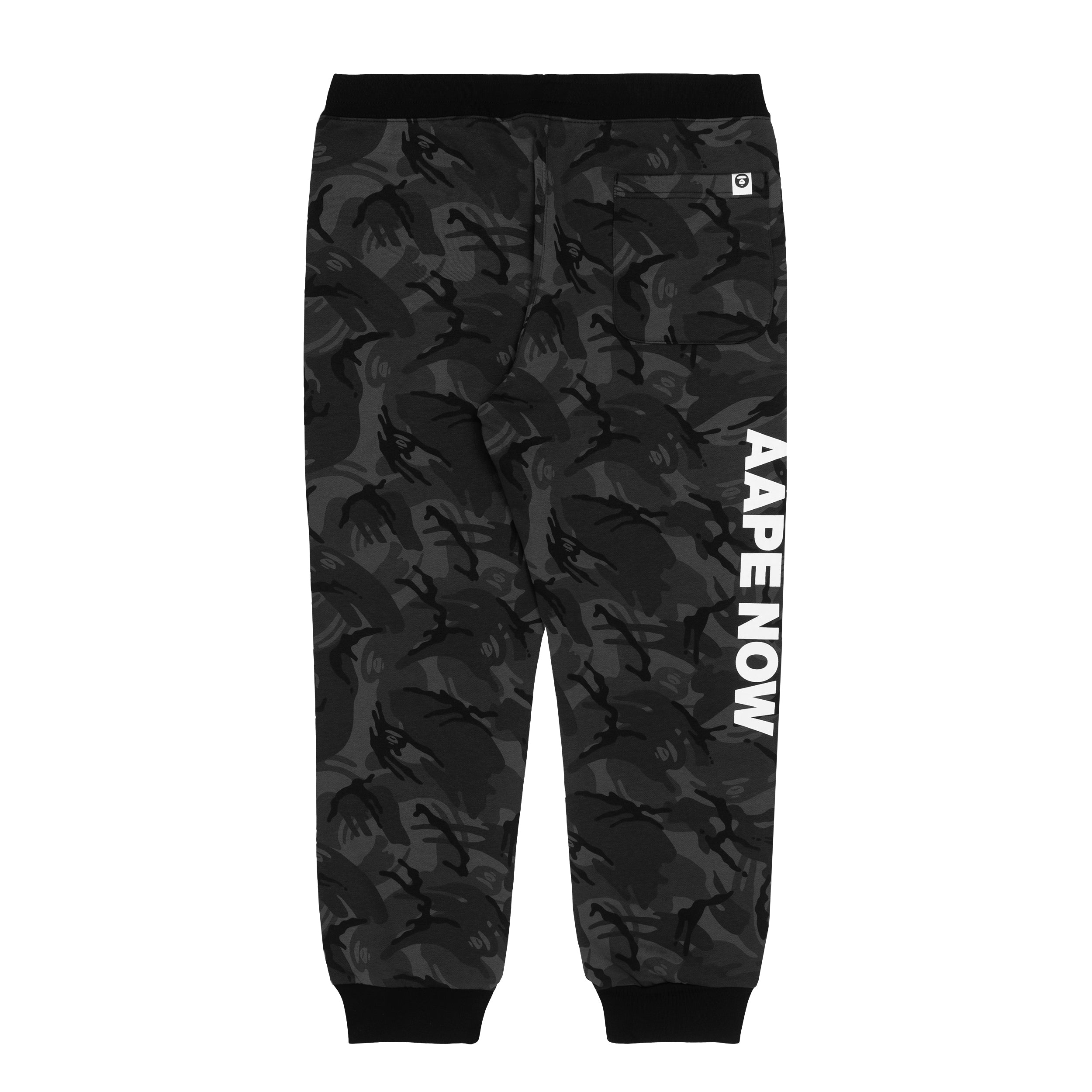 AAPE APE FACE CAMO SWEATPANTS