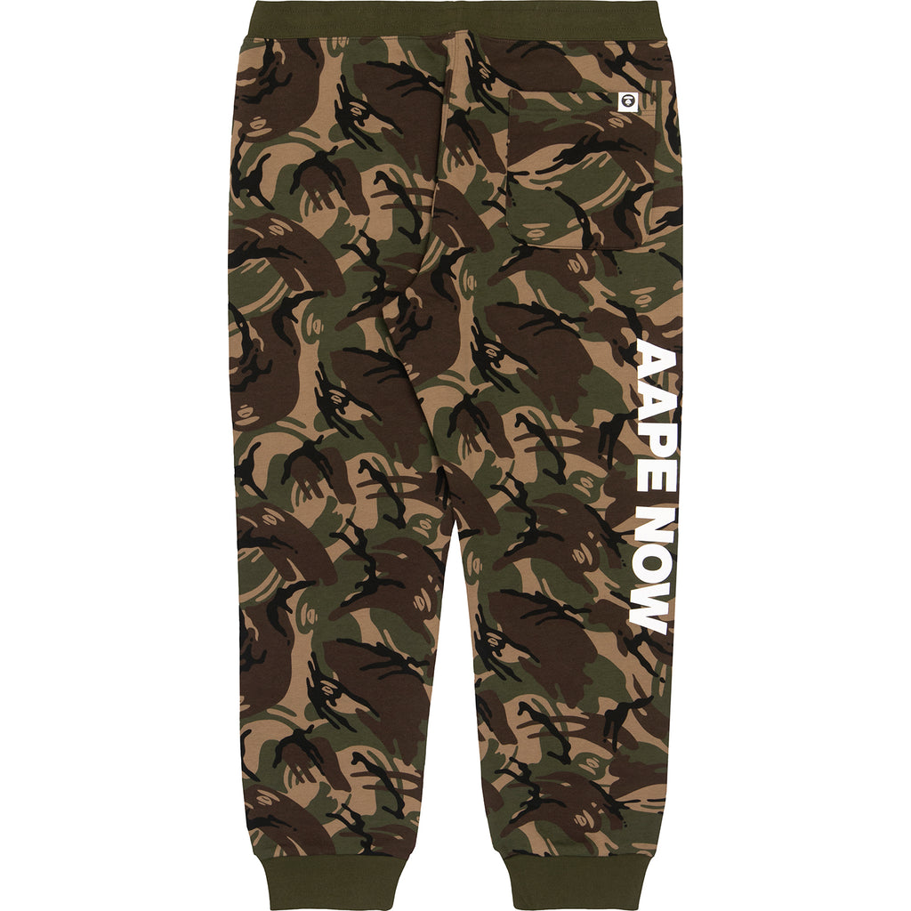 AAPE APE FACE CAMO SWEATPANTS | AAPE US