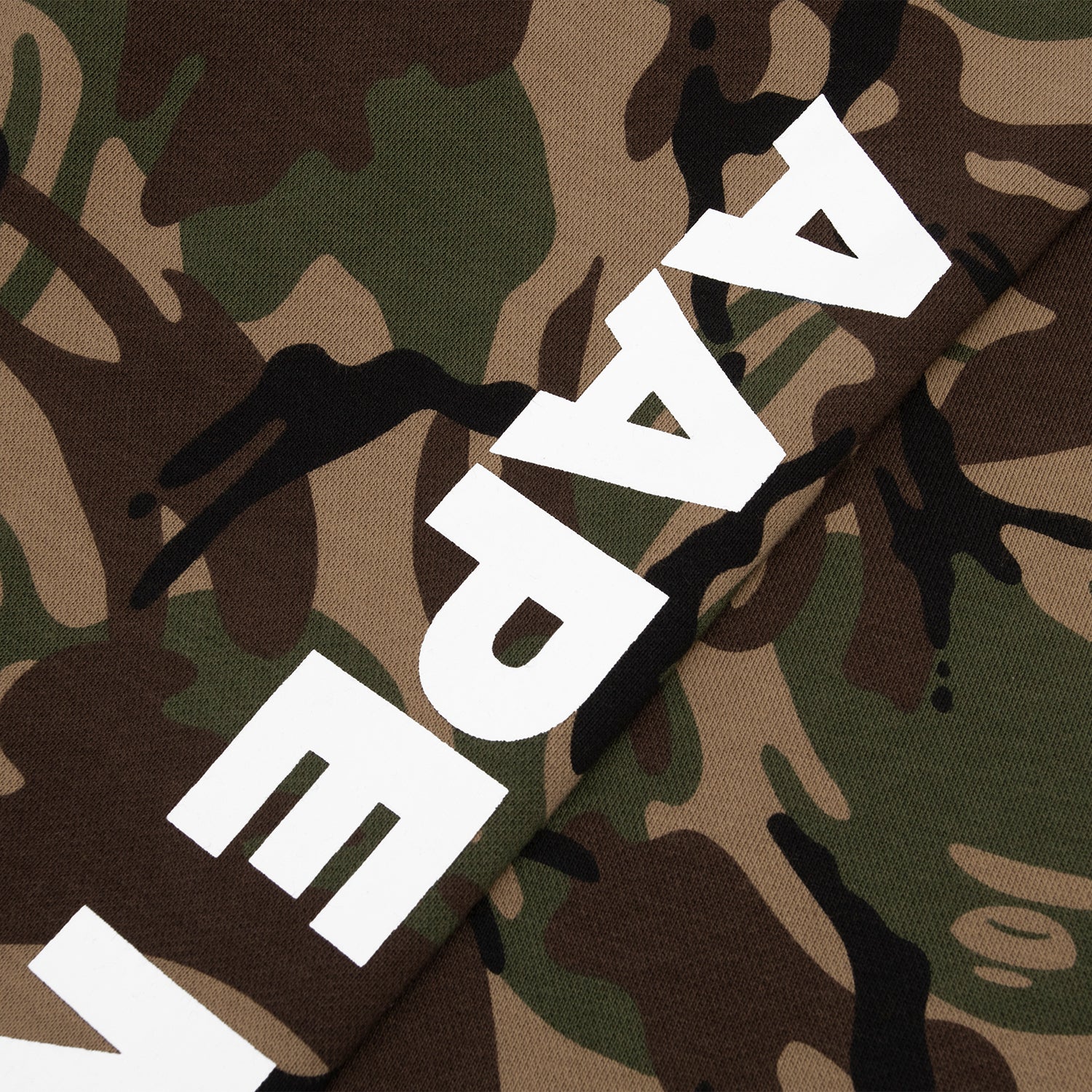 AAPE APE FACE CAMO SWEATPANTS