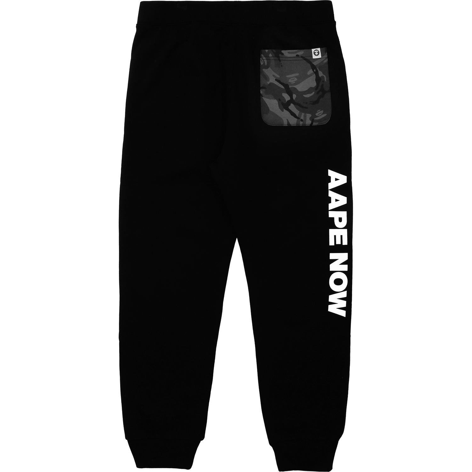 AAPE APE FACE LOGO SWEATPANTS