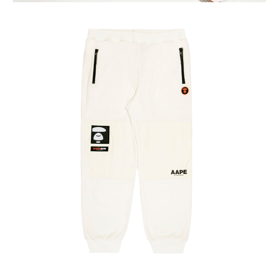 AAPE APE FACE PANELLED SWEATPANTS