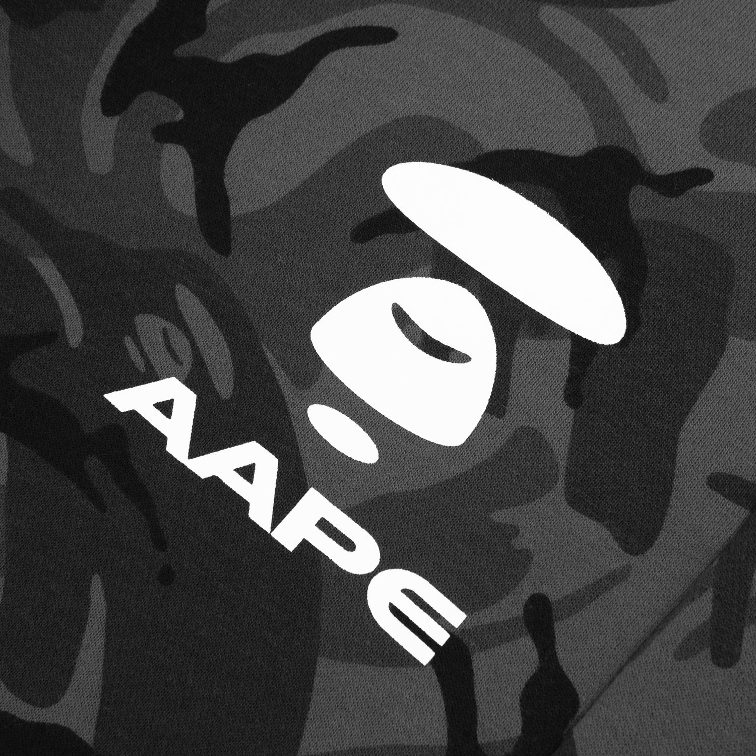 AAPE APE FACE CAMO SWEATPANTS