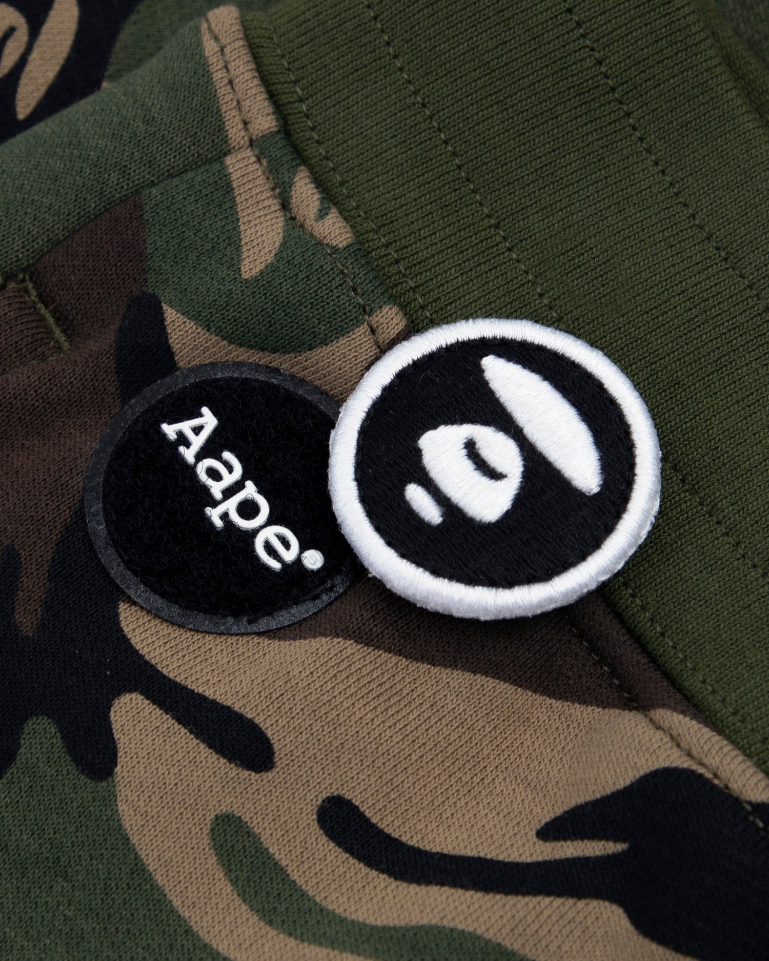 AAPE APE FACE CAMO SWEATPANTS