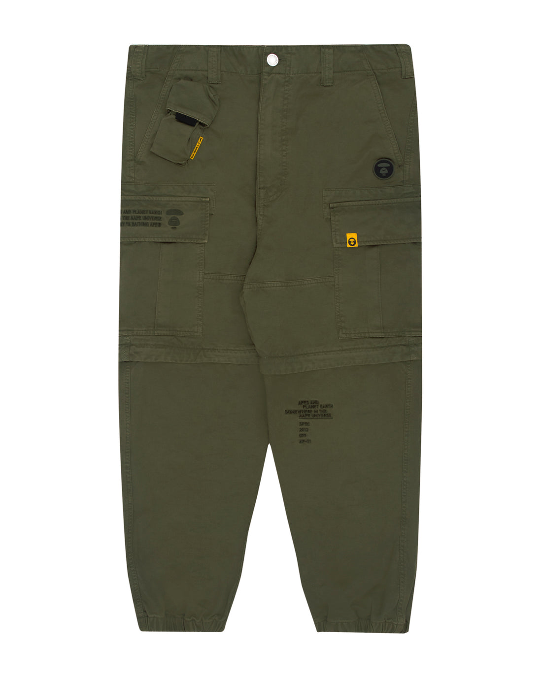 AAPE WOVEN CARGO PANTS