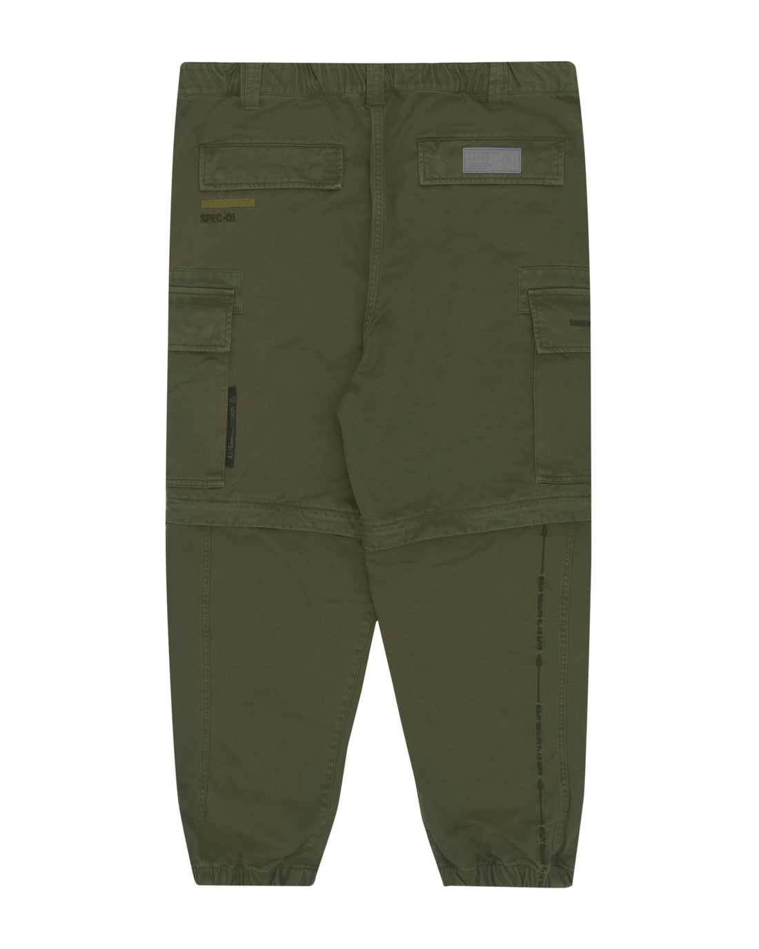 AAPE WOVEN CARGO PANTS