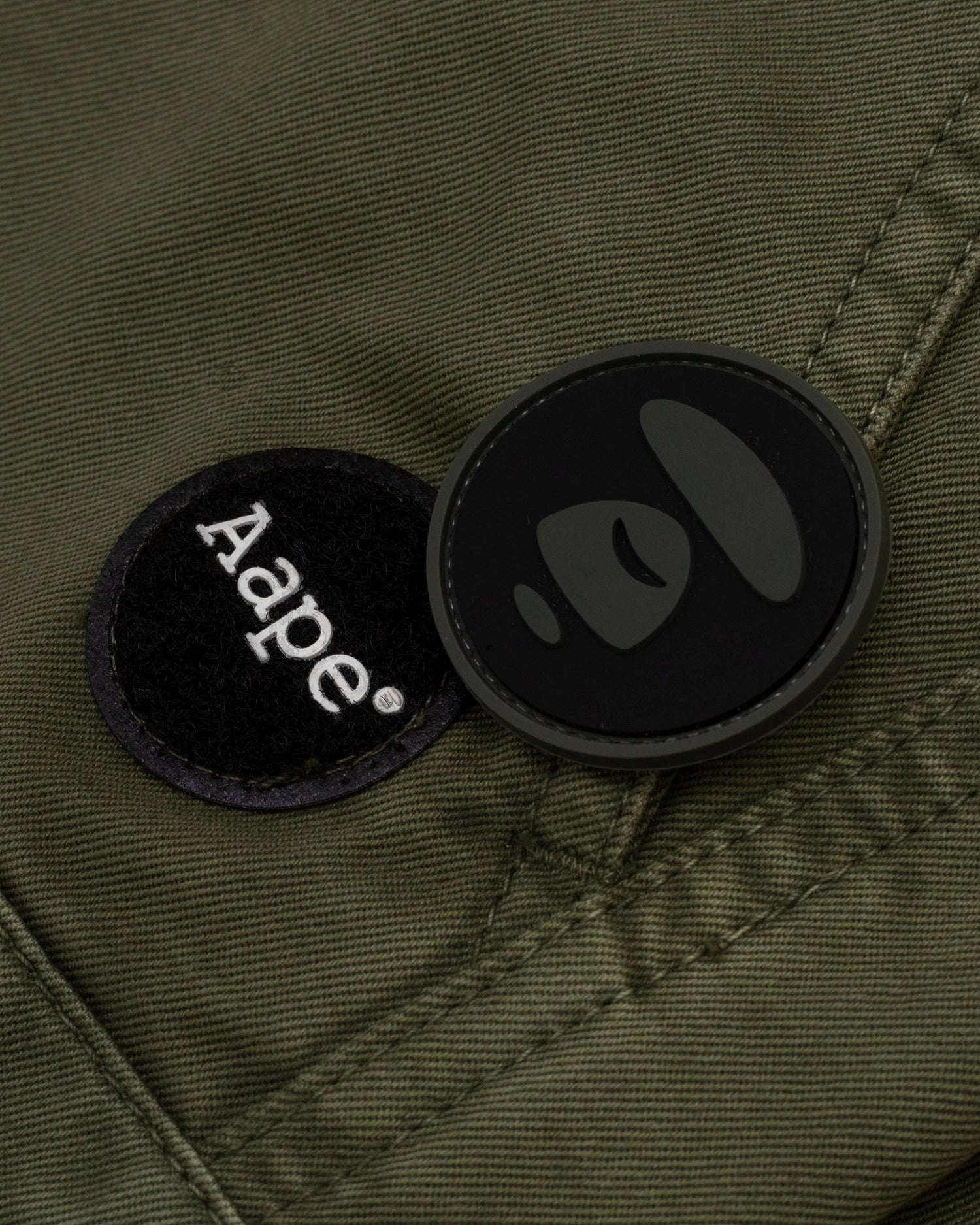 AAPE WOVEN CARGO PANTS