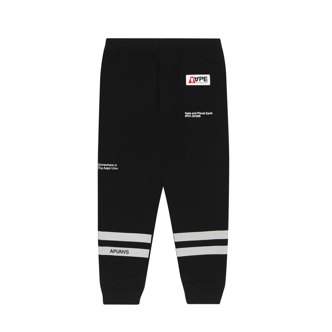 AAPE X NASA LOGO SWEATPANTS