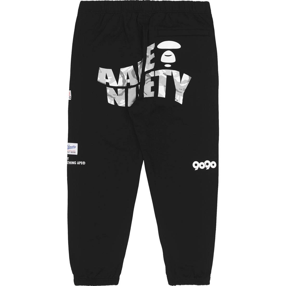 AAPE X 9090 MOONFACE FLEECE SWEATPANTS