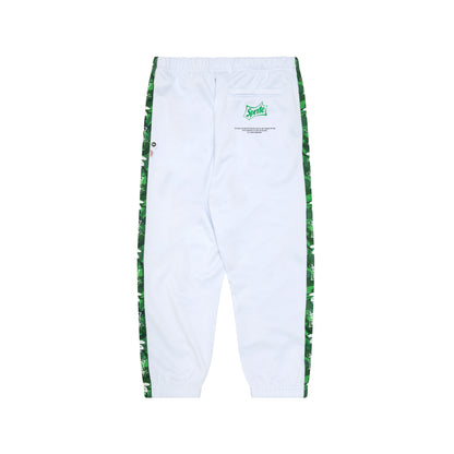 AAPE X COCA-COLA MOONFACE PATCH TRACK PANTS