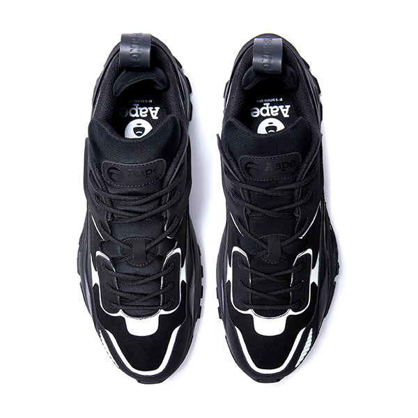 AAPE PANELLED CHUNKY SNEAKERS | AAPE US
