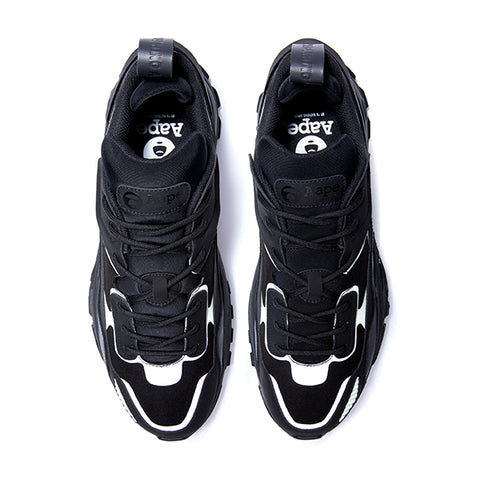 AAPE PANELLED CHUNKY SNEAKERS