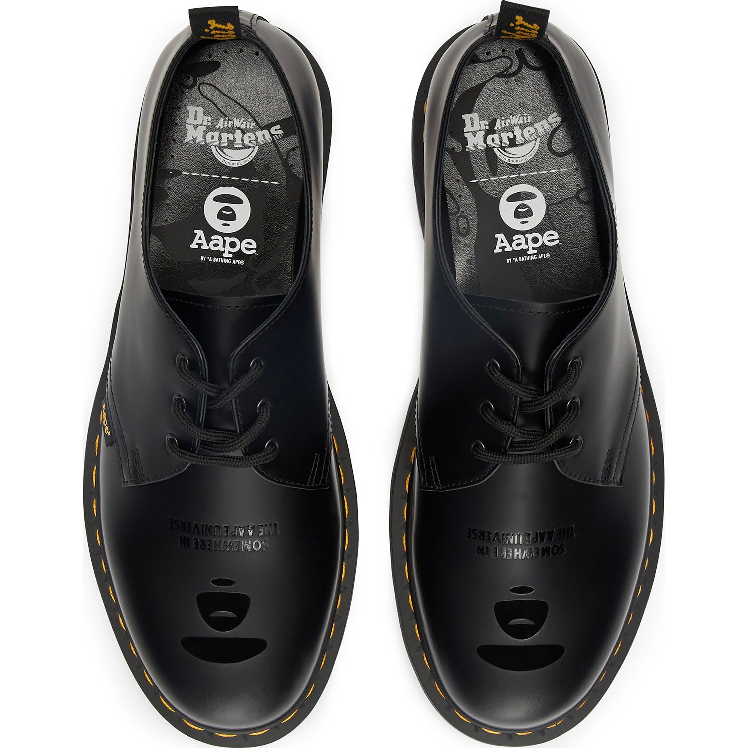 AAPE X DR MARTENS 1461 OXFORDS