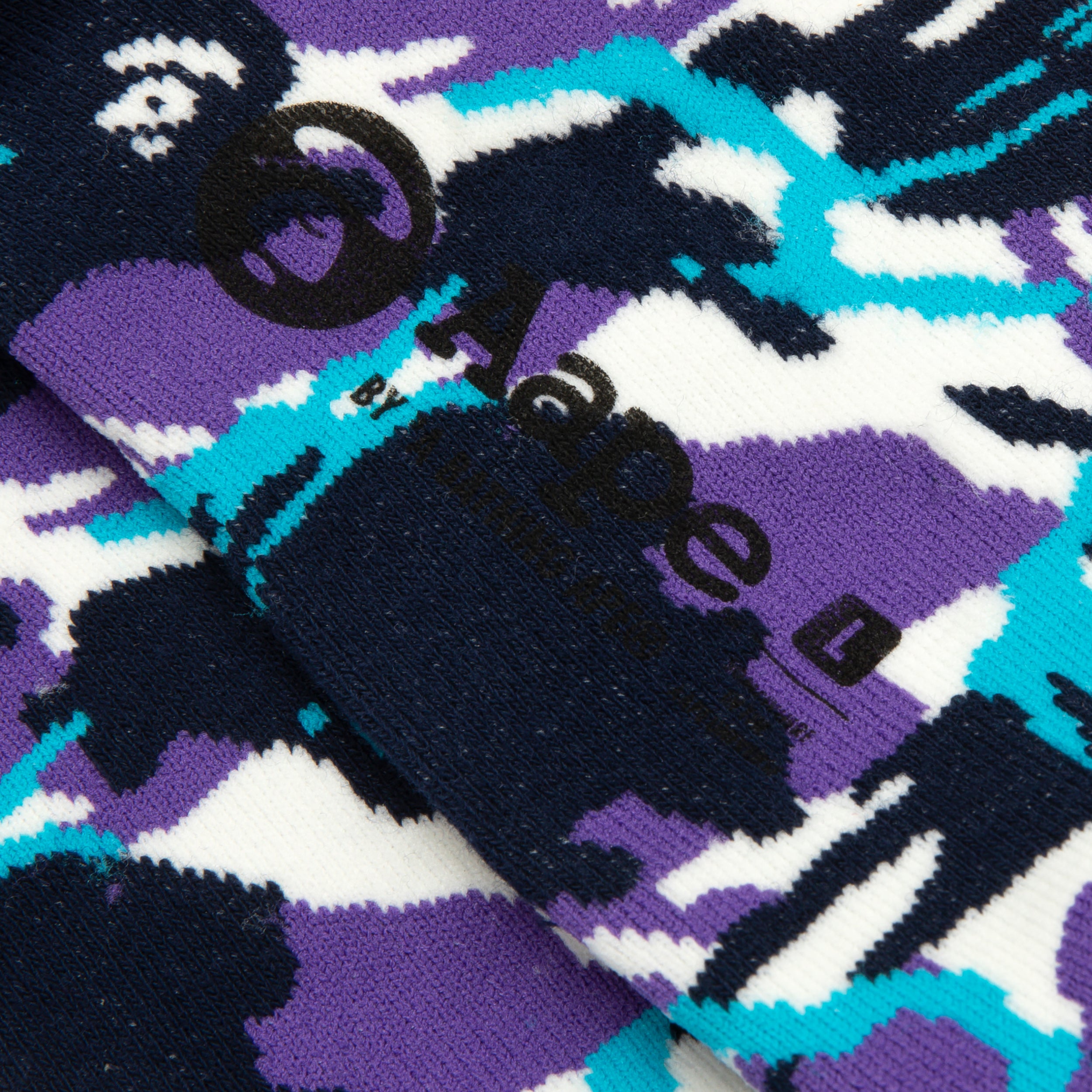 AAPE PATTERNED SOCKS