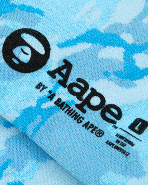 AAPE MOONFACE CAMO ANKLE SOCKS