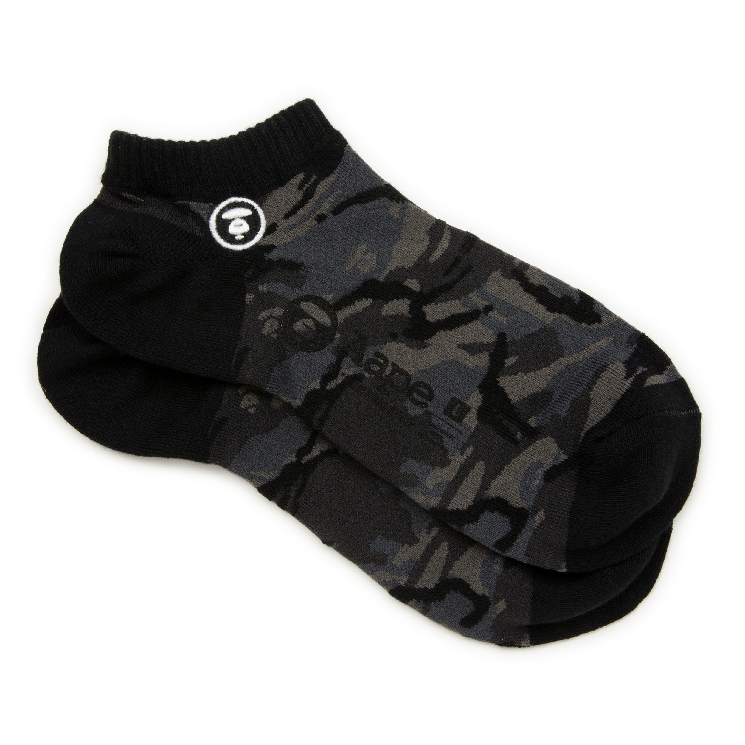 MOONFACE CAMO ANKLE SOCKS