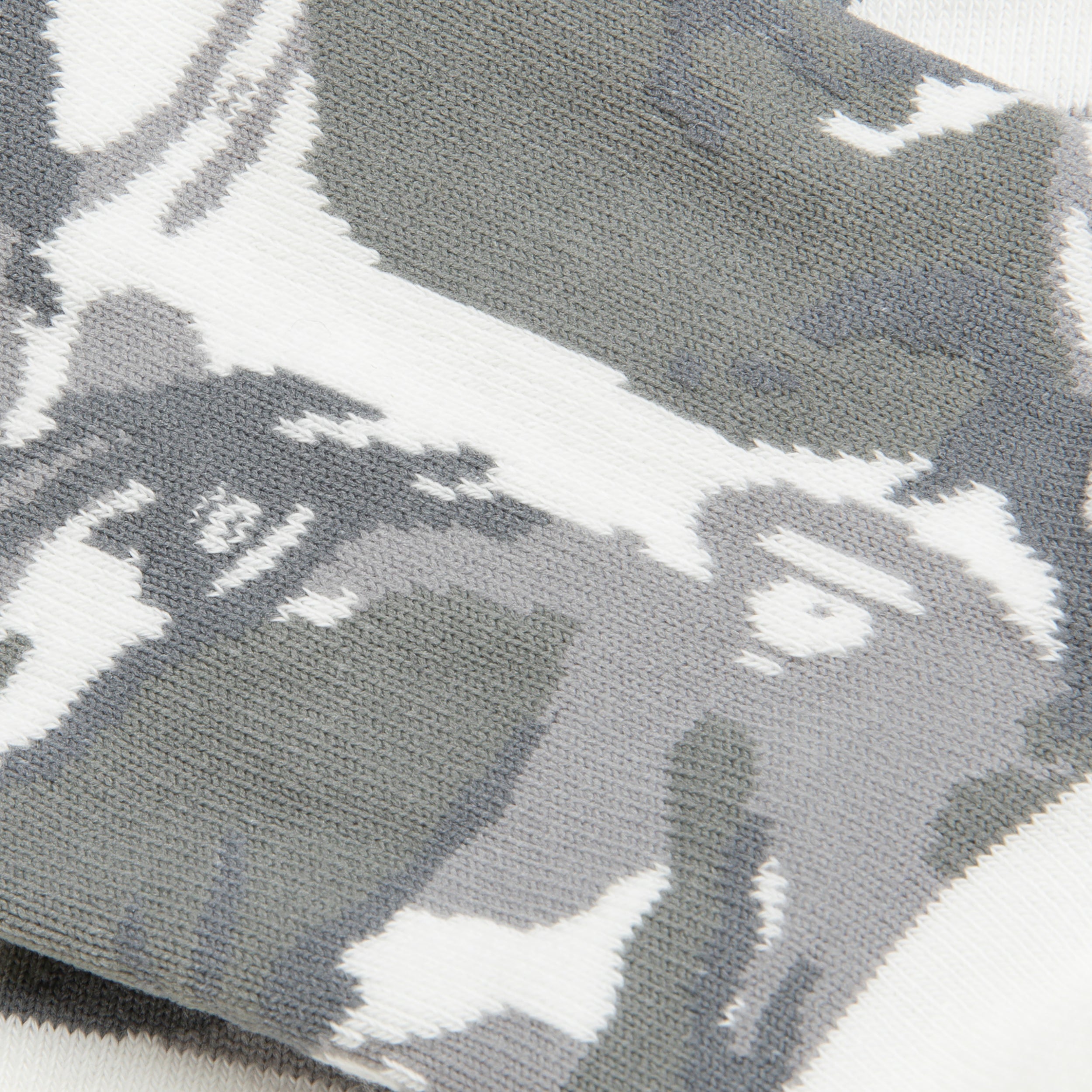 MOONFACE CAMO ANKLE SOCKS