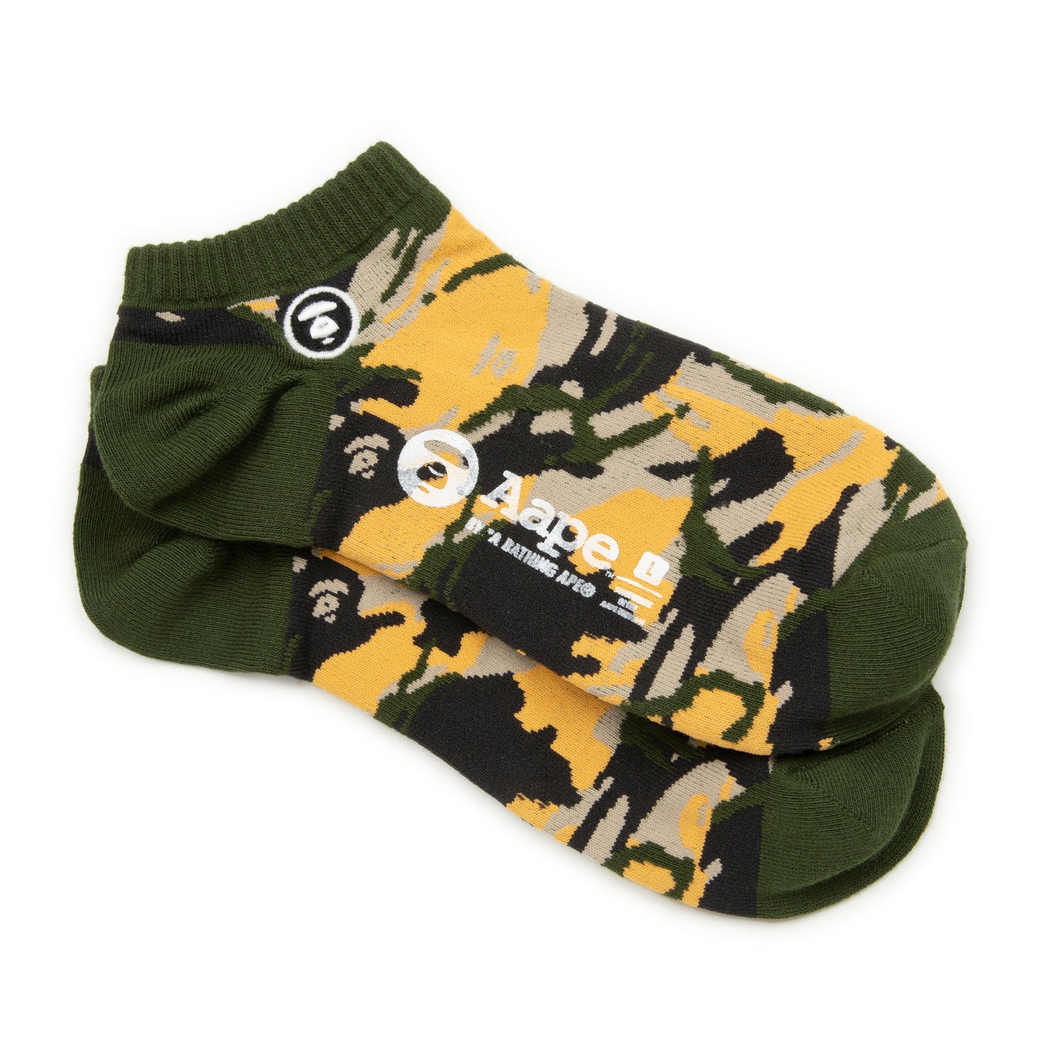 MOONFACE CAMO ANKLE SOCKS