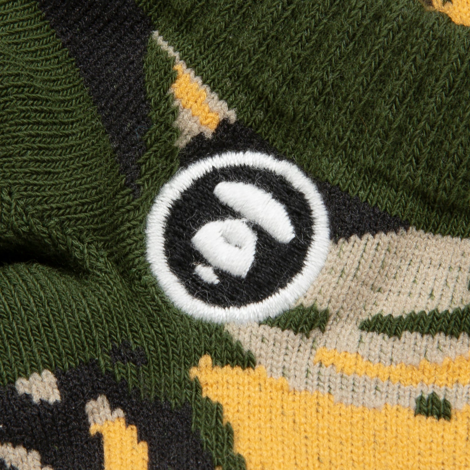 MOONFACE CAMO ANKLE SOCKS