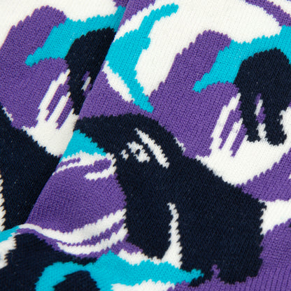 AAPE PATTERNED SOCKS