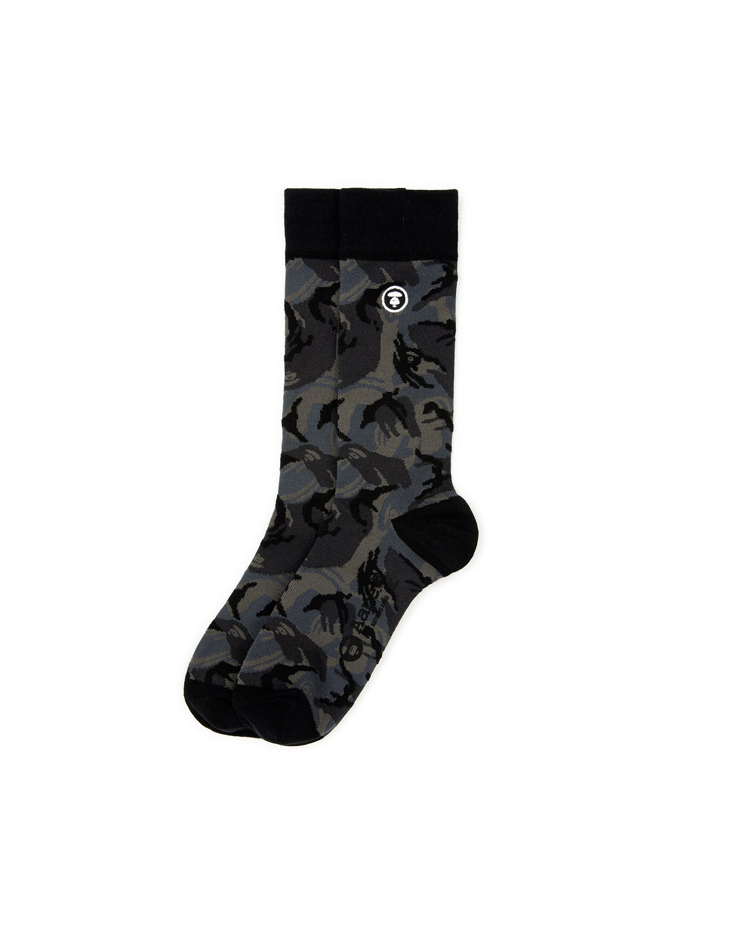 MOONFACE CAMO CREW SOCKS