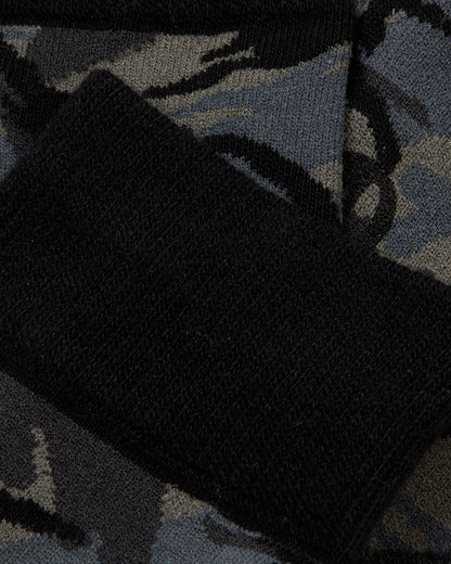 MOONFACE CAMO CREW SOCKS